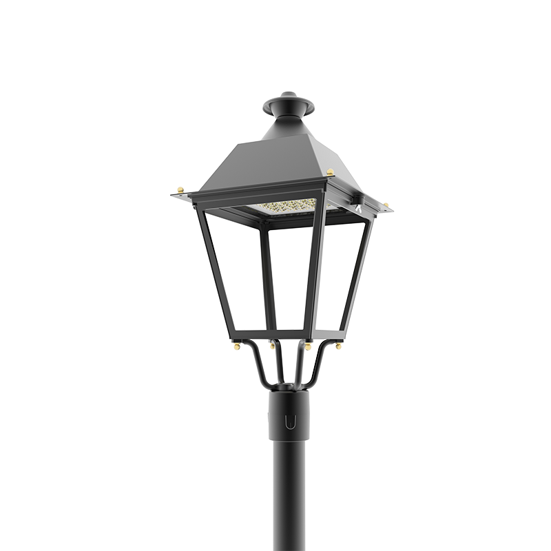 Lámpara de poste estilo linterna vintage de estilo europeo