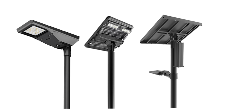 Luces solares de calle