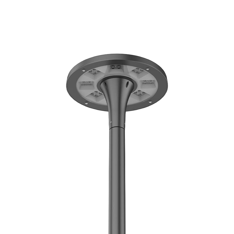 Luz de bolardo de jardín estilo OVNI
